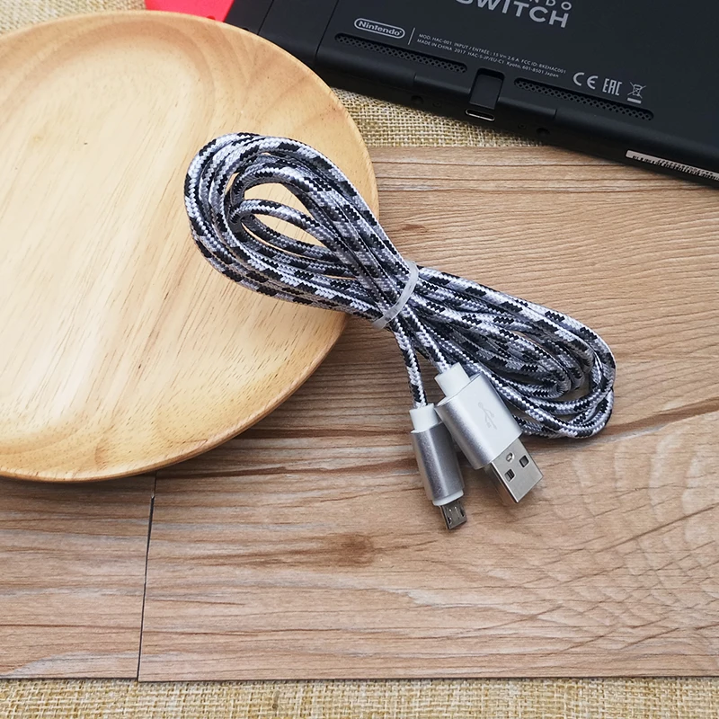 
Amazon Hot Selling 3FT 6FT 10FT Nylon Braided Cable USB Cord Charging for iPhone for iPhone original Cable 