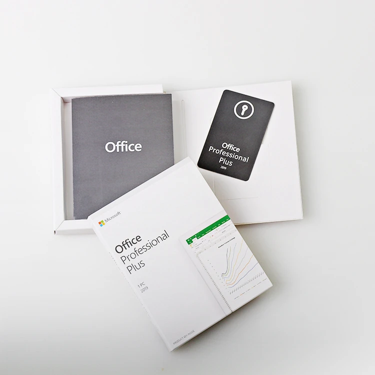 

Wholesale products ms office 2019 professional plus Genuine office 2019 pro plus license key card boxs