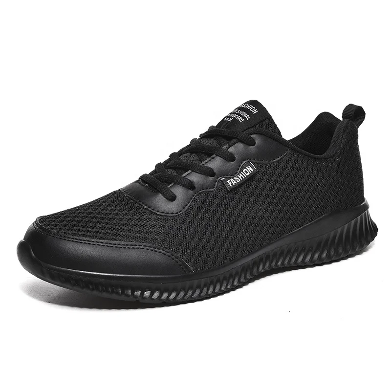 

best selling large sizes casual men sport footwear shoes, Black,white and grey