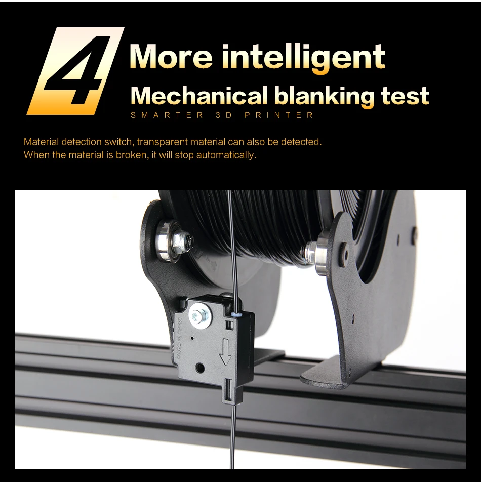 Newest V4 Artillery Sidewinder X1 3d Printer Ultraquiet Driver Tft