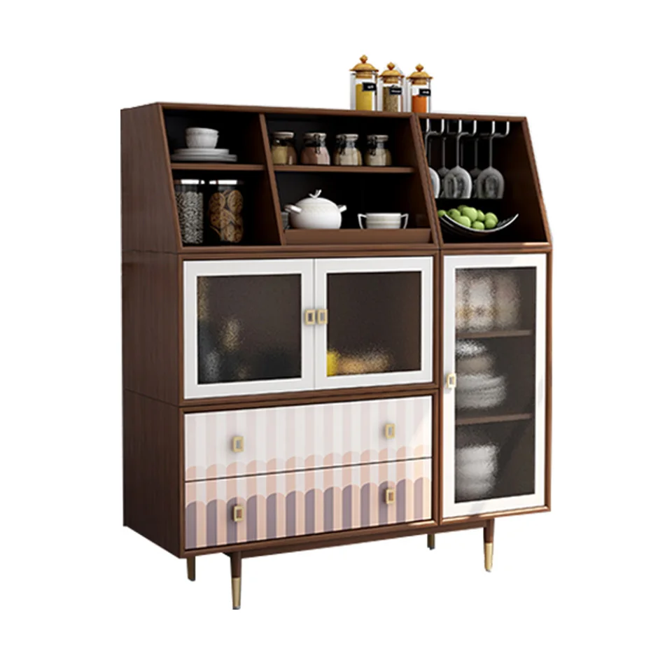 
Dining Room furniture Cupboard 2 drawers 3 doors modern storage bar Cabinet 