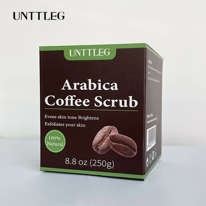 

Private Label Coffee Whitening Exfoliating Deep Cleansing Dead Sea Salt 250g Anti Cellulite Body Scrub