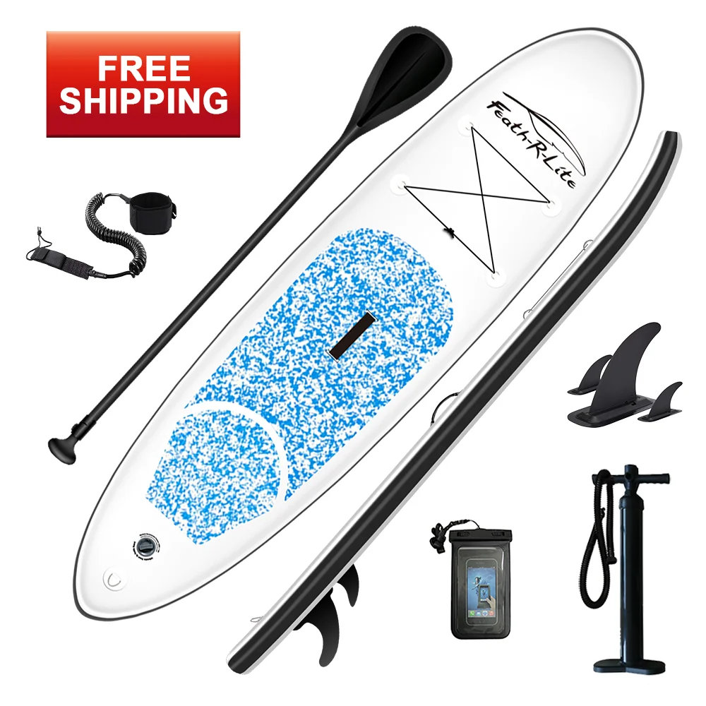 

FUNWATER Free shipping Paddle surfboard sup power surfboard board paddle inflatable rescue board sup surfboard paddle board, Black,blue,green,red