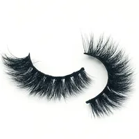 

Wholesale Vendor Cruelty Free Private Label Natural Wispie Invisible Band 3D false mink eyelashes