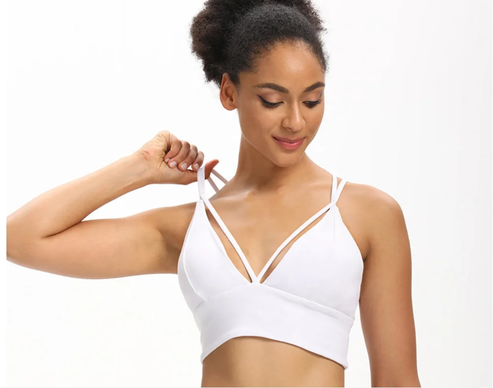 

New style breathable Sport Bra Wholesale Women lady sportswear fashion yoga wear