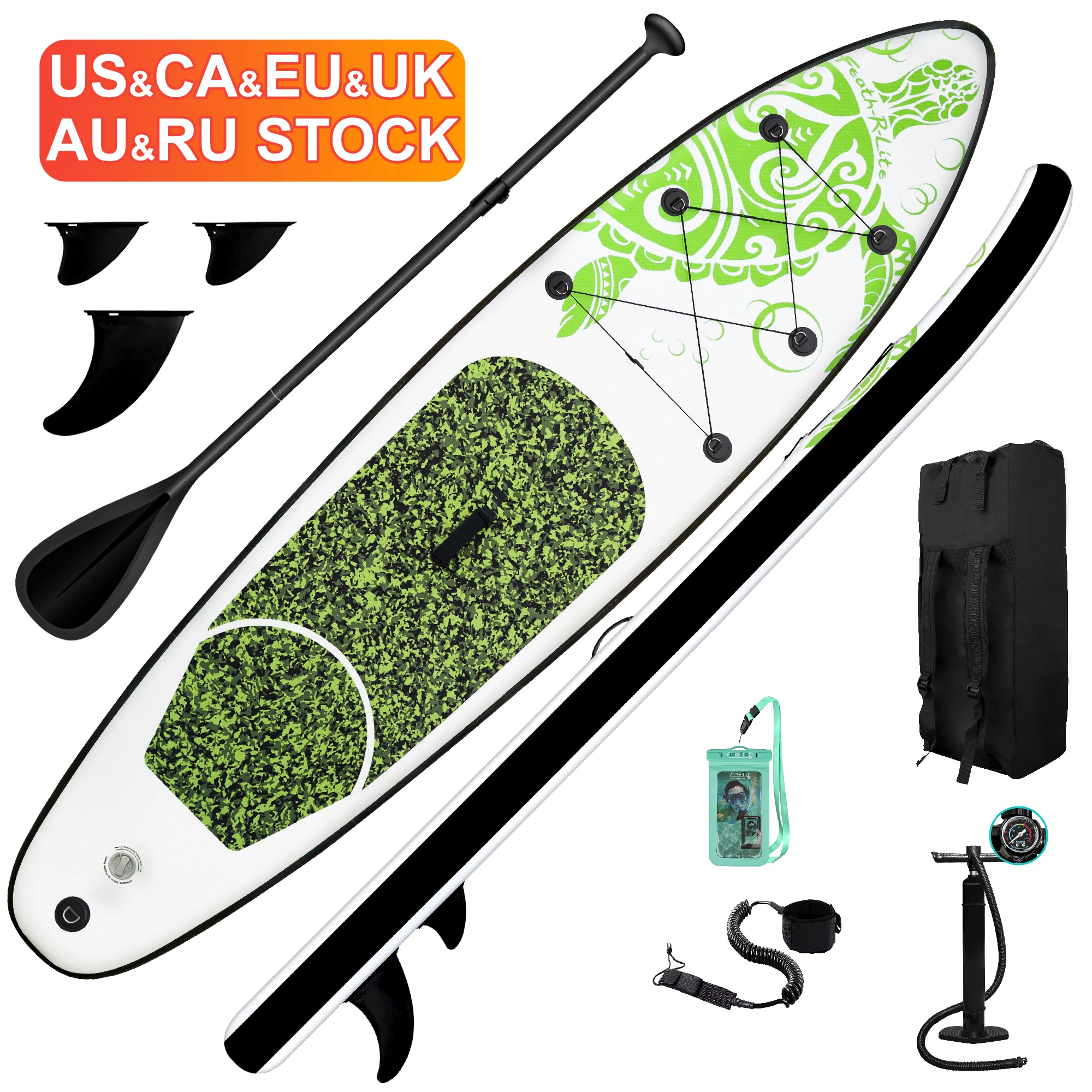 

FUNWATER Dropshipping OEM paddles sup inflatable gonflable paddleboard prancha de surf surfboard pedal board softboard surf