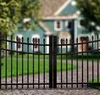 Residential&Industrial Ornamental Concave Arc Top Metal Gate