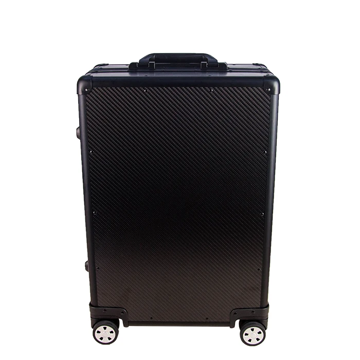 

carbon fiber luggage 3K twill carbon fiber suitcase, Black