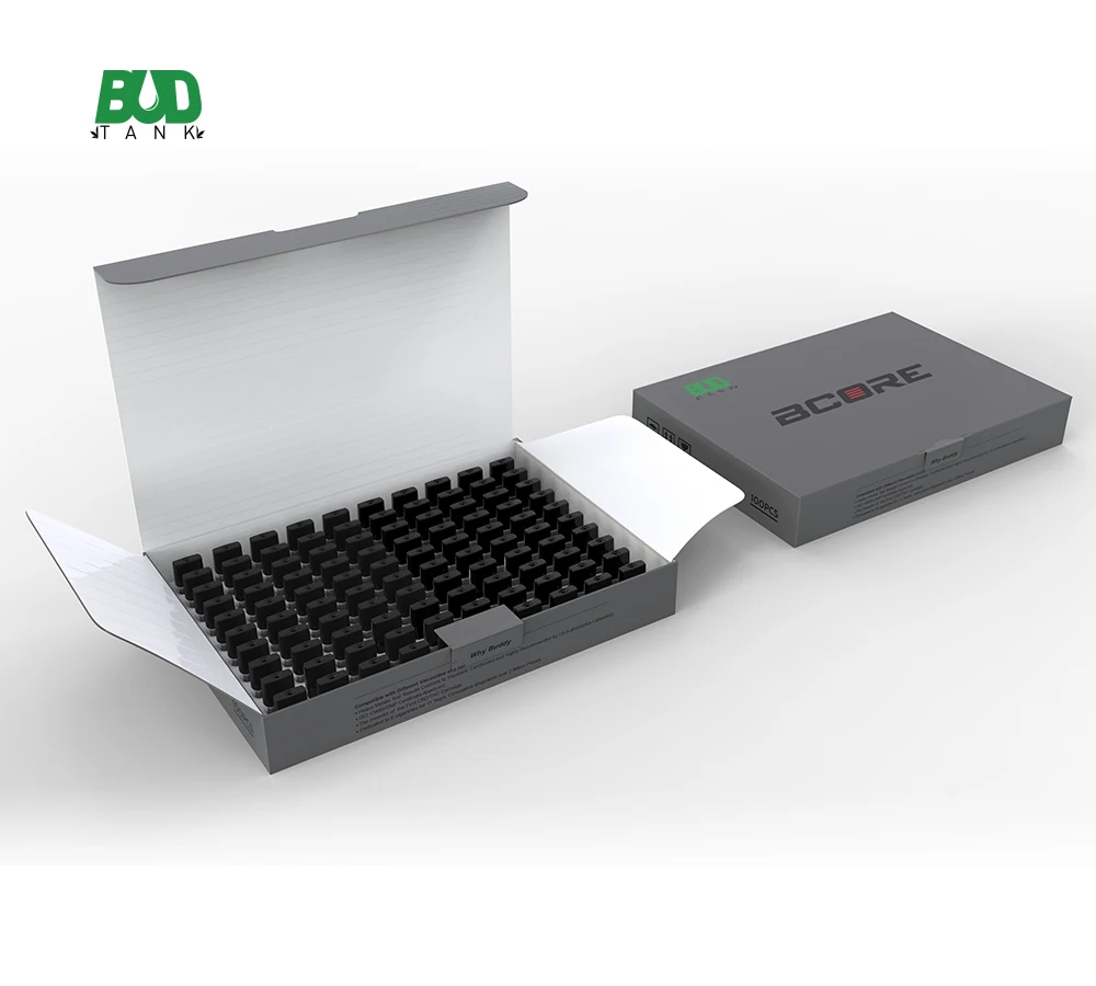 
2020 Trending Buddy Bcore Ceramic 1Ml Cbd Oil Cartridge Pod 