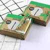 2020y new style plastic free for Auchan double ended bamboo stick cotton buds