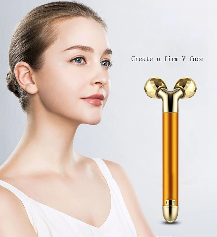 

Electric v shaped beauty face lifting roller portable skin tightening massager