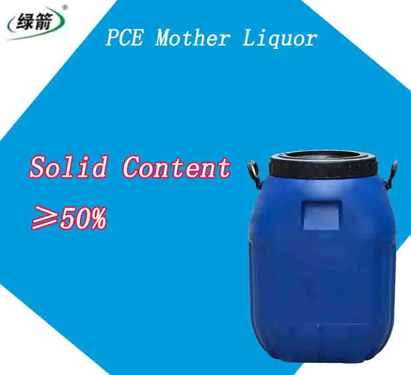 
concrete admixture water reducer mother liquor PCE polycarboxylic superplasticizer 