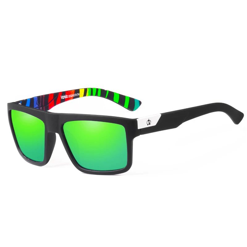 

Viahda Brand Design Polarized Square Sun Glasses Men Shades Male Vintage Sunglasses