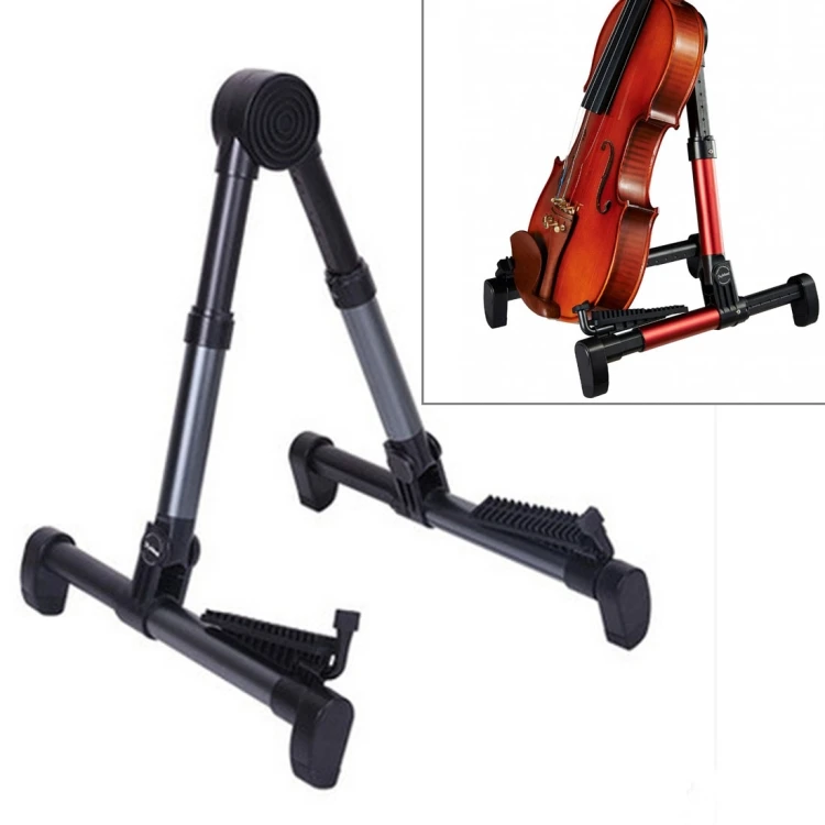 

Portable Folding Vertical Guitar Violin Ukulele Musical Instrument Bracket Stand
