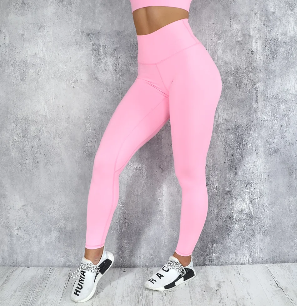 Compression Tights Wholesale Gym Pants Back Vwaist Leggings Women Buy Gym