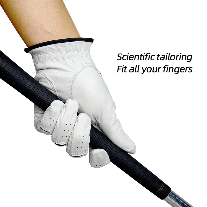 Golf Gloves Breathable Golf Gloves Genuine Leather Golf Gloves For Left