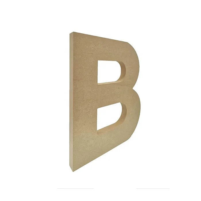 

Wooden Letters Sign Decorative Wood Block Signs Cutout Freestanding Wood MDF Word, Orginal wood color