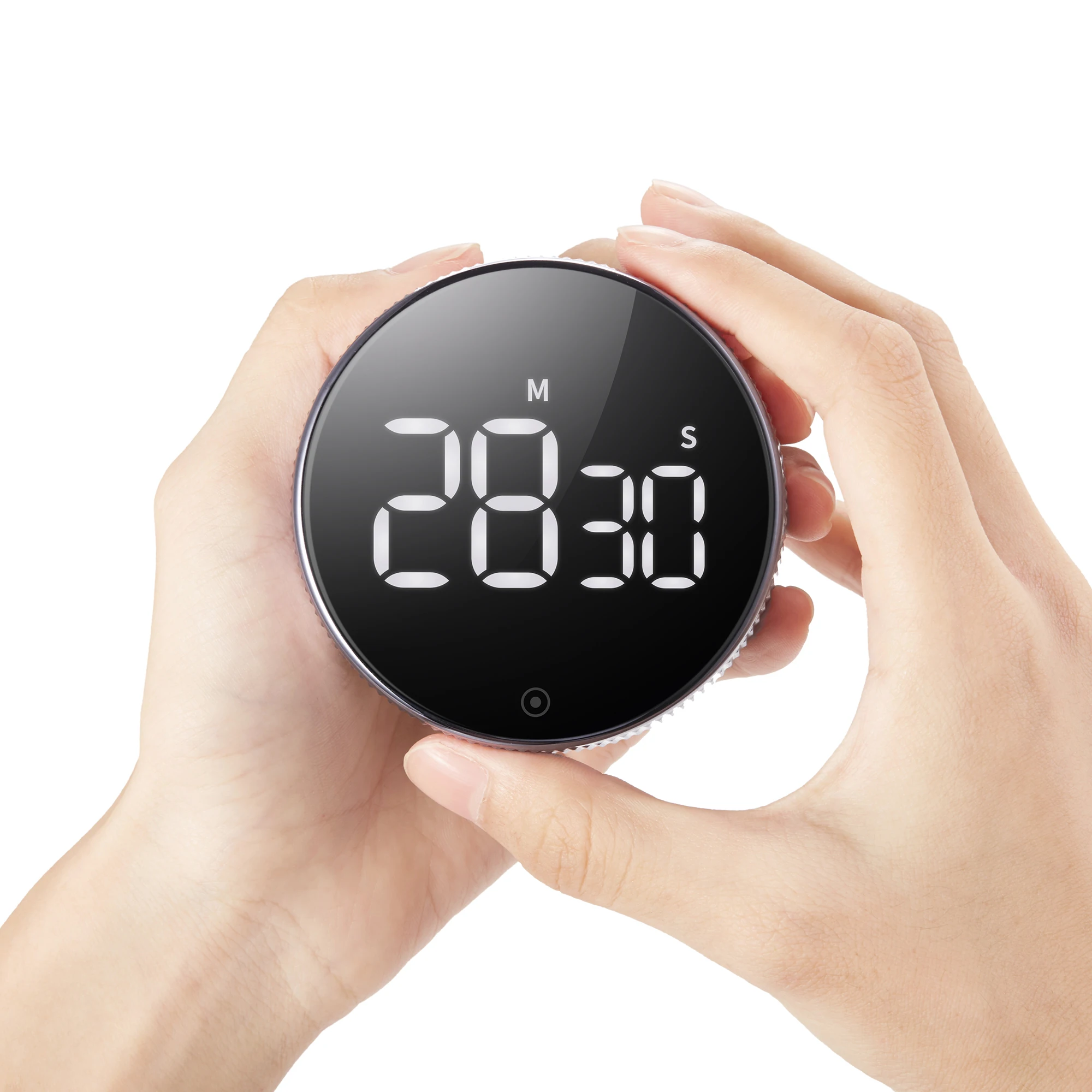 

Amazon Hot Sale Kitchen Digital Alarm Clock Timers Magnetic Countdown Digital Timer, Black (can oem)