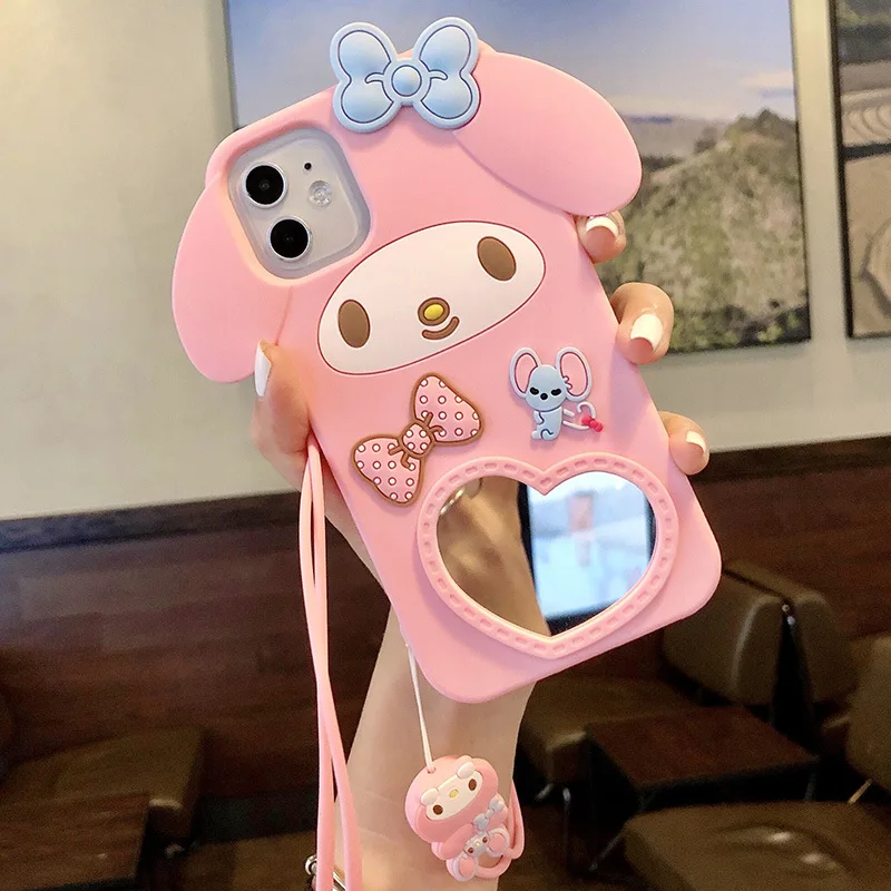 

Cute Girl Cell Phone Case With Design Creativity For iPhone 12 Case Mobile Phone Anime Back Cover For Apple Lady Phone Cases
