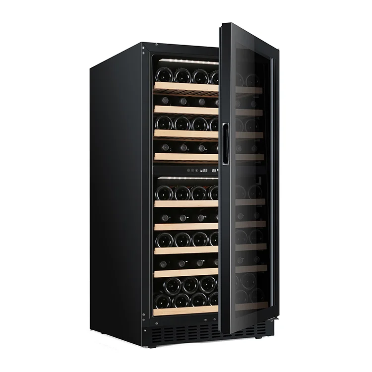 Bodega Built-in Wine Cooler Electric Wine Cooler Double Door Bar ...