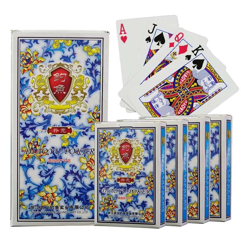 

Exquisite design sufficient stock printed poker company Publicity playing cards 55 sheets poker