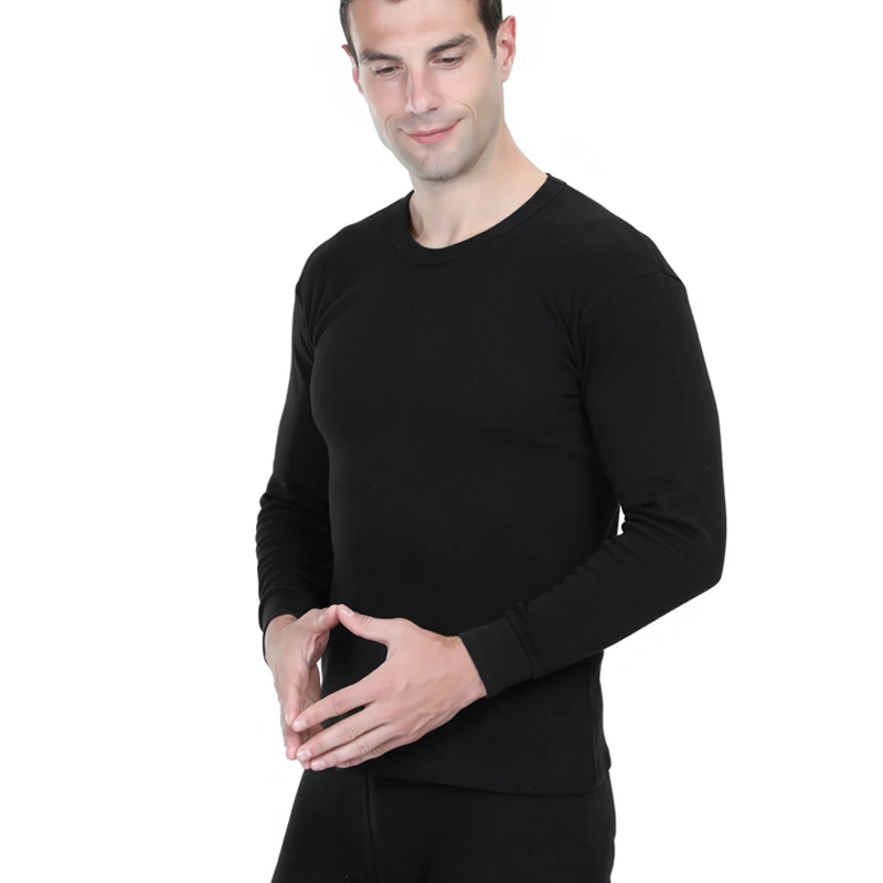 

Mens winter 100 cotton inner wear long johns underwear amazon hot selling style