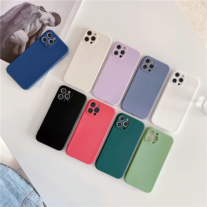 

Wholesale High quality Soft TPU Matte Anti-fingerprint Shockproof Blank Custom Mobile Phone Case For Iphone 13 pro max 12 11 X 8