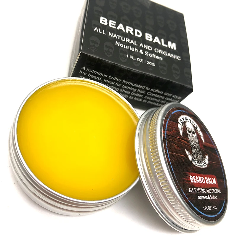 

Organic Beard Grooming Kit Oil Balm Wax 100% Natural Argan oil Moustache growth Set with comb