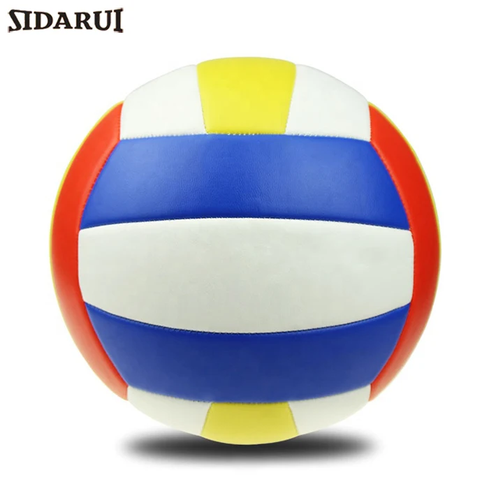 Pvc Pu Standard Size Volley Ball Wholesale Custom Printed Size 5