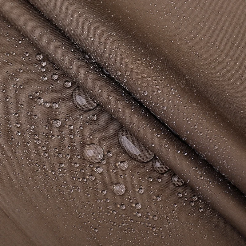 
100% Polyester Jackets Direct Deal 184T Waterproof Woven Garment Suit PU Coated Bag Plain Taslan Shorts Fabric 