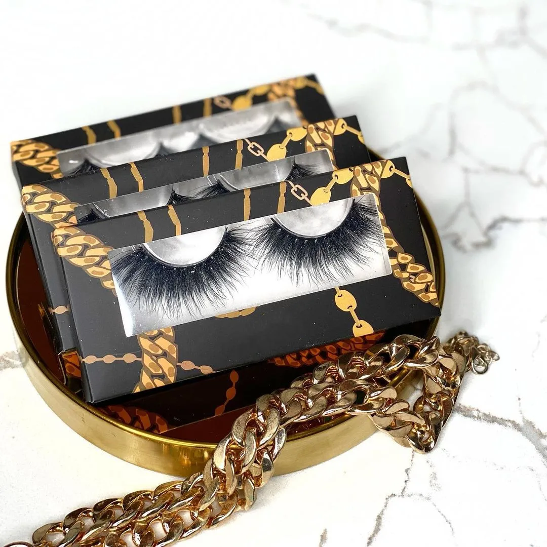 

New arrivals Private label custom unique eyelash boxes animal cruelty free eyelashes vendor 3d curly strip mink lashes