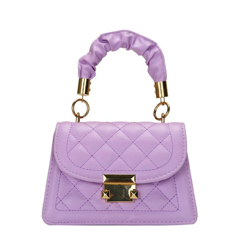 

GS168 Fashion Trends Ladies Bags 2022 Women Handbags Ladies PU Hand Bags, White, purple, black