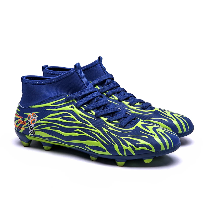 

Wholesale Manufacturer Zapatos De Futbol Soccer PU Upper Rubber Sole Soccer Shoes For Men Football Boots Shoes Soccer Shoes