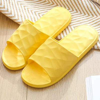 

Summer couples slippers home indoor slip-proof women drag hotel bathroom men's slippers, As picture