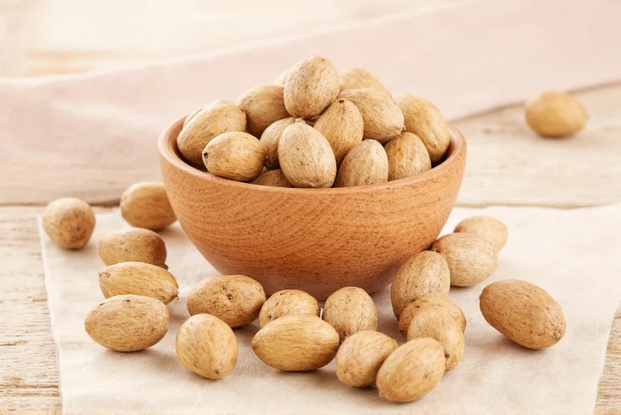 Nutmeg spice paired with complementary ingredients like black pepper, citrus, and dairy products for optimal nutrient absorption