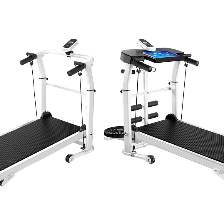 

New arrival LED display panel portable foldable treadmill for home and commercial super cheap treadmill running machine, Black and customizable