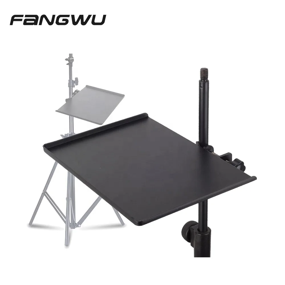 

Hot Sale Sound Card Tray Live Broadcast Microphone Rack Stand Phone Clip Holder, Black