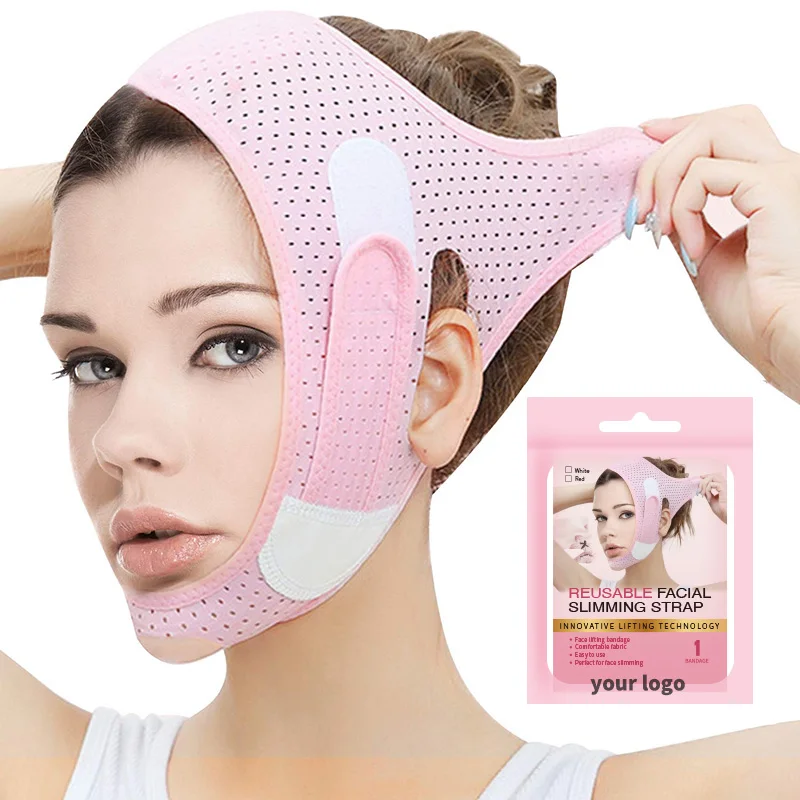 

Amazon hot sale V Line Lifting belt Chin Strap for Women and Men Face Slimming Strap Double Chin Reducer