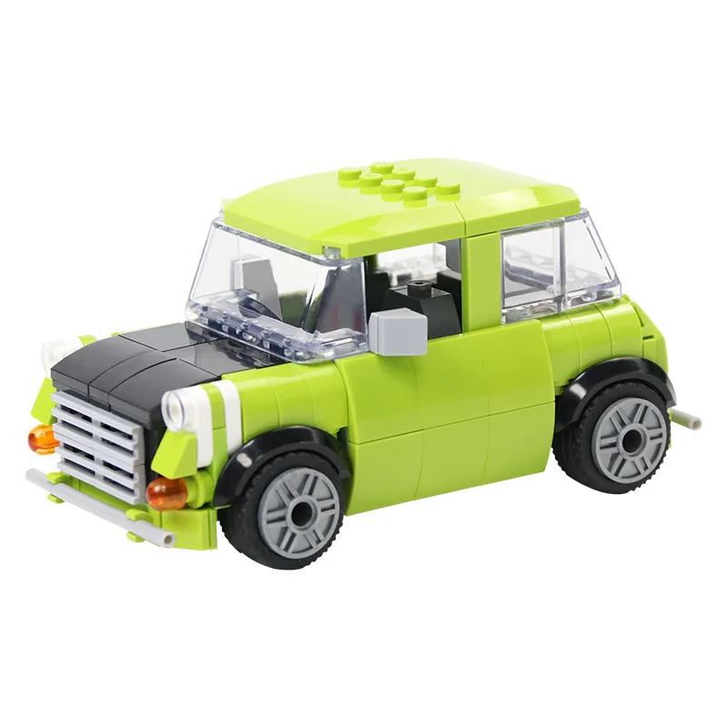 

Hot quality children's New Year gift factory direct sales mini Cooper toy car Mr Bean mini sports car