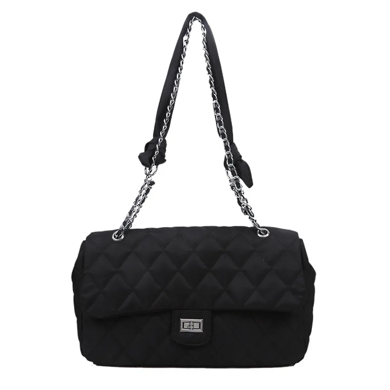 

Small fragrance bag female 2021spring autumn new Korean wild ins shoulder fashion rhombus chain messenger bag