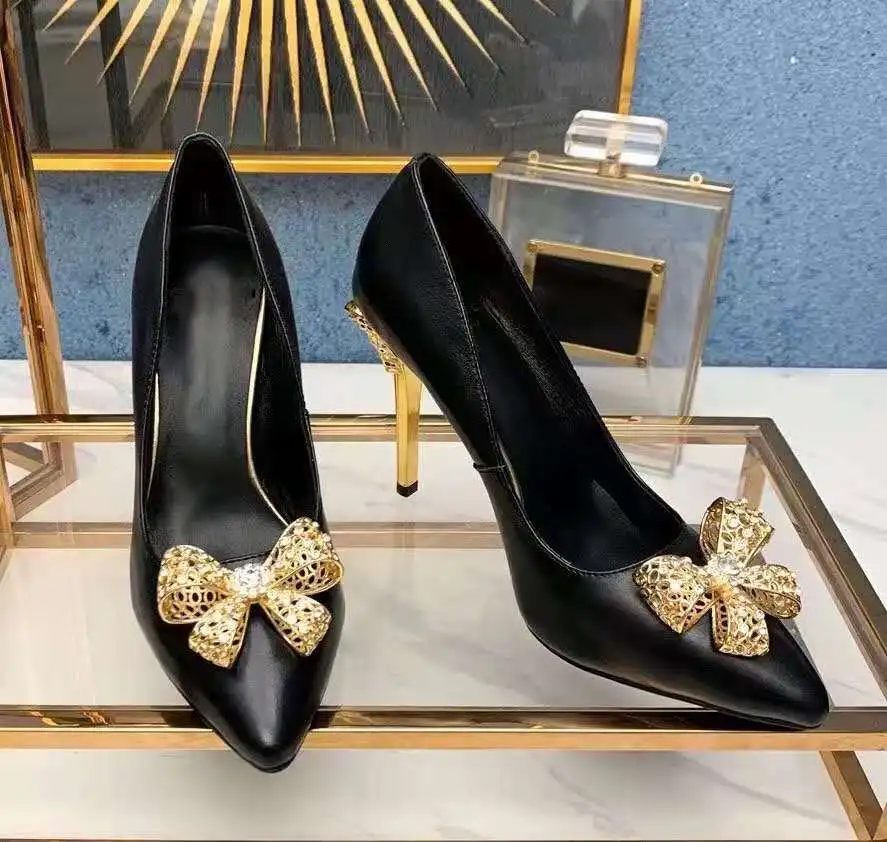 

women's high-heeled shoes Pointed High Heels Stiletto Shallow Mouth Wild Women's Single Work Shoes
