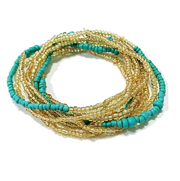 

Waist Beads Body Jewelry Bead Jewelry Belly Chains Colorful Belly Beads Waist Chain for Women Girls, Picture shows