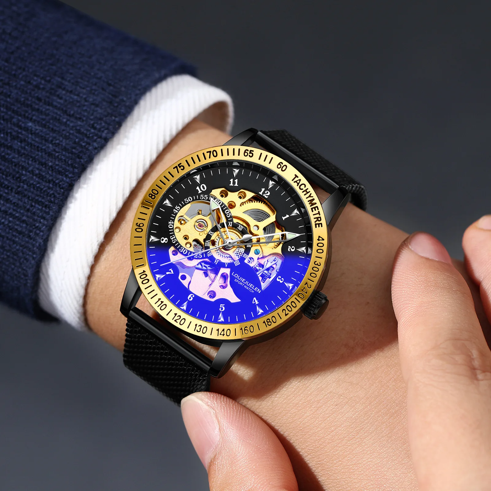 

Luxury brand mechanical watch men's student fashion sports men's mechanical watch Men's Watch