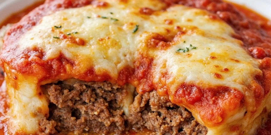 Beef Parmigiana with Sides