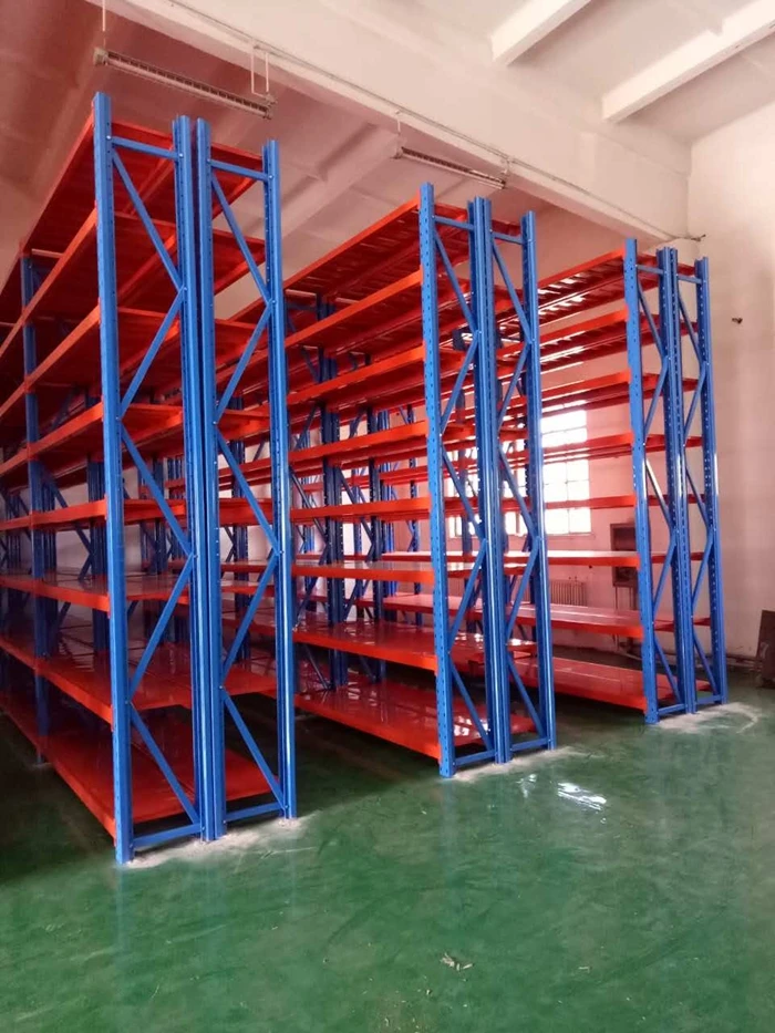 中国サプライヤー多層倉庫中型金属ロングスパン棚プラスチックビンガレージ収納棚ラック Buy 棚ラック 金属収納ラック 金属収納棚 Product On Alibaba Com