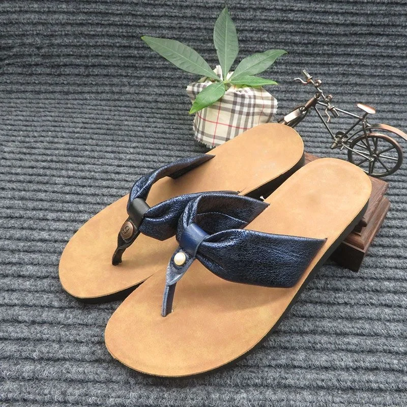 

Pvc Fashion Sandal Slipper Flat Wear D'EtE And Sandal Plag Production Perempuan Cork Sandals Turkish Clip Toe Comfortable Sign