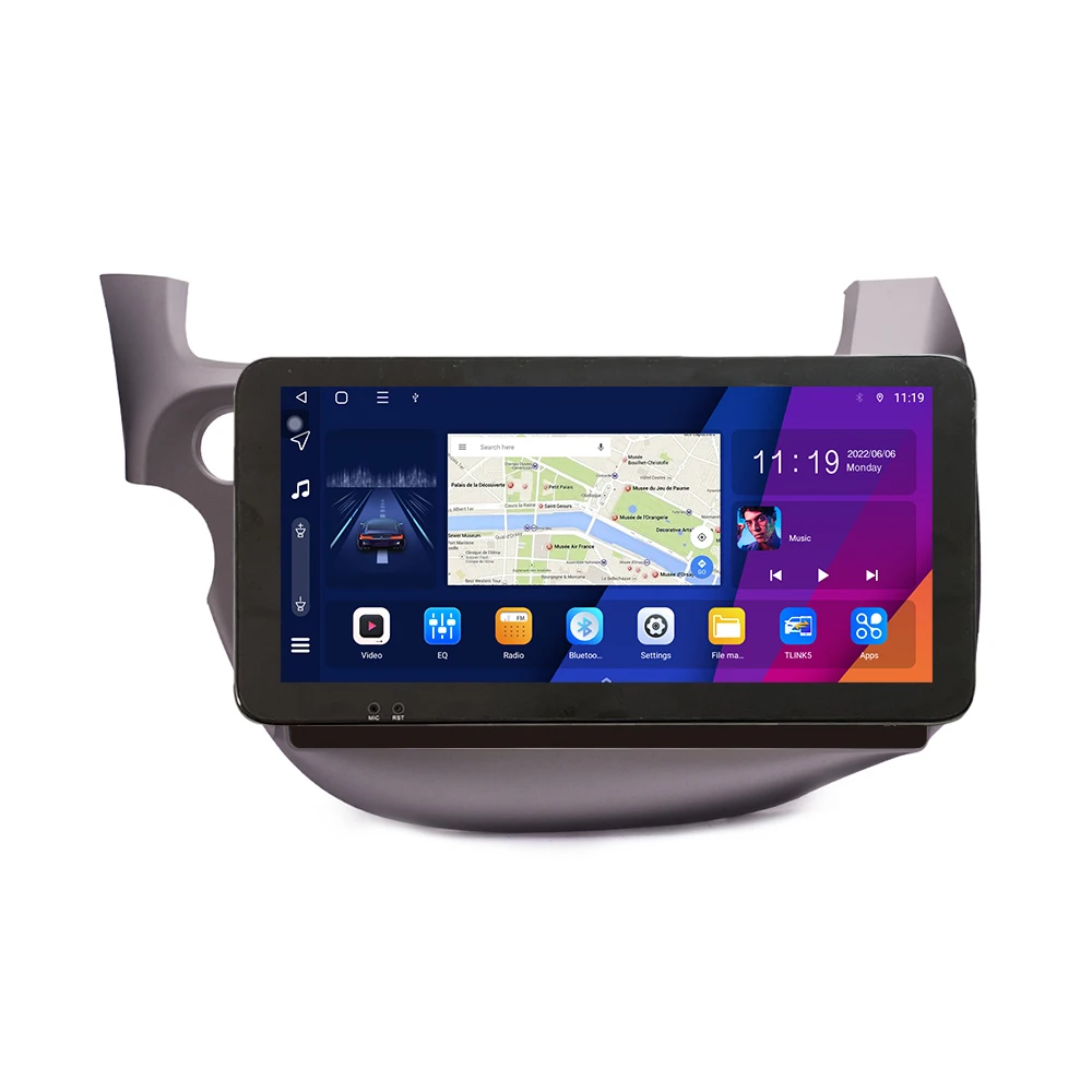 

For Honda Fit 2007 2008 2009-14 10.33 inch QLED Screen Headunit Device Double 2 Din Car Stereo GPS Navigation Android Car Radio