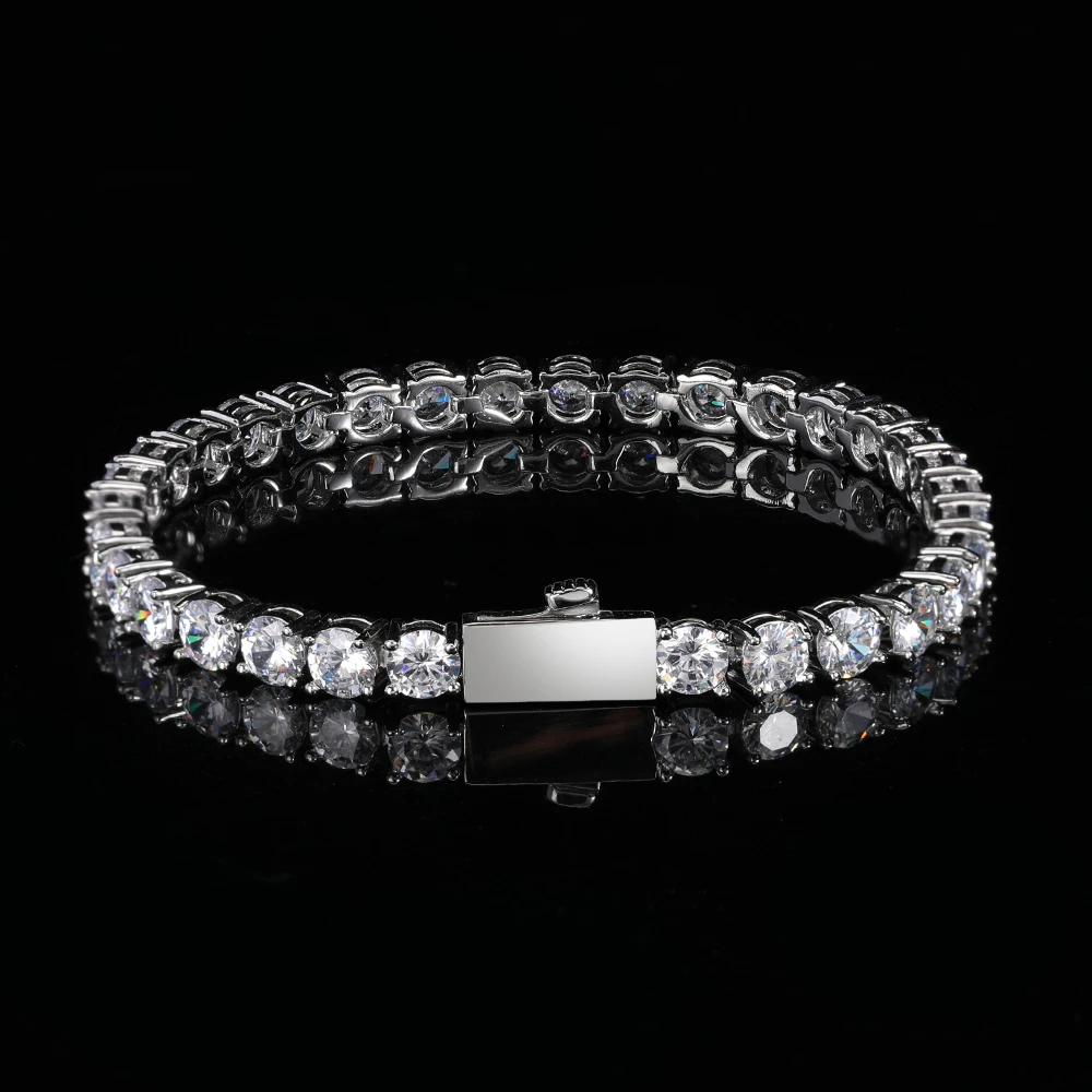 

2021 Fashion Urban Jewelry Mens 18k Gold Cuban Link Chain Bracelet