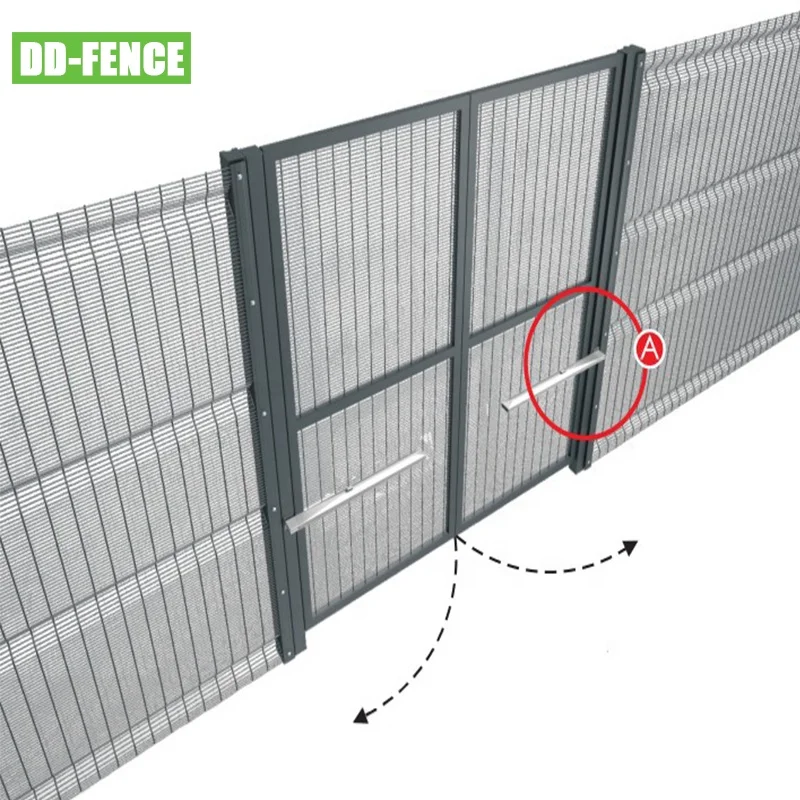 

Chinese manufacturer Manuel or Automatic Swing Sliding Gate for Garden, Backyard, Villa, industry