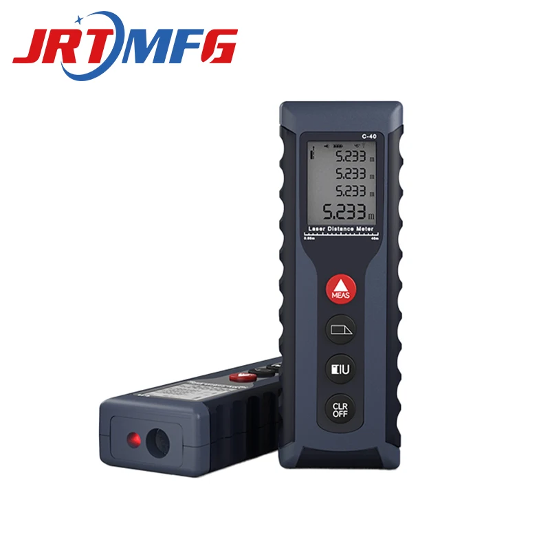 

JRT 60m Laser Distance Meter 1mm High Precision Hand Held Laser Measuring Distance Meter Tool For Area Measurement